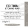 Canson Infinity Edition Etching, 100% Cotton Rag Smooth Bright White Matte Inkjet Paper, 310gsm, 13x19", 25 Sheets: Picture 1 thumbnail