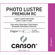 Canson Infinity Photo Lustre Premium RC: Picture 1 thumbnail