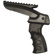 Command Arms Pistol Grip with Picatinny Rail above Receiver for Remington 870: Picture 3 thumbnail