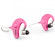 Denon Exercise Freak Wireless In-Ear Headphones, 5 Hz to 25 kHz Frequency Range, Pink: Picture 3 thumbnail