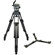 Cartoni D601  Aluminum Tripod System with D600  Head, L501 1-Stage Tripod & Mid-Level Spreader, Supports 48 lbs, Maximum Height 61": Picture 2 thumbnail