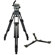 Cartoni D604  Carbon Fiber Tripod System with D600  Head, L503 1-Stage Tripod & Mid-Level Spreader, Supports 48 lbs, Maximum Height 61": Picture 2 thumbnail