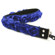 Capturing Couture Camera Straps: Floral Collection, The Cobalt Blue Organza 1.5" Keychain Wristlet Fashion Camera Strap for Point & Shoot Cameras: Picture 1 thumbnail