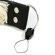 Capturing Couture Camera Straps: Floral Collection, The Cream Organza 1.5" Key Chain Wristlet fashion Strap: Picture 3 thumbnail