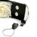 Capturing Couture Camera Straps: Floral Collection, The Cream Organza 1.5" Key Chain Wristlet fashion Strap: Picture 4 thumbnail