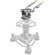 Cartoni P7SI1 P70 Pneumatic Pedestal System with Sigma Fluid Head & 2 Pan Bars: Picture 4 thumbnail