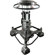 Cartoni P90C61 P-90 Pedestal with C60S Fluid Head & 2 Pan Bars: Picture 5 thumbnail