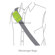 Cocoon Trek CCPC60 Backpack & Messenger Bag Holster Case for Motorola Droid - City Gray: Picture 4 thumbnail