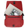 Cocoon Soho CMB402 Messenger Bag for up to 17" Laptops - Racing Red: Picture 1 thumbnail