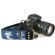 Capturing Couture Camera Straps: Sequin Collection, Sequin Ombre Teal 2" SLR/DSLR Fashion Camera Strap: Picture 2 thumbnail