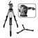 Cartoni Laser CF 1 /ML System, with Laser Head, 1-Stage Carbon Fiber Tripod with Mid-Level Spreader & Soft Case, Supports 10 to 22 lbs.: Picture 1 thumbnail