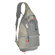 Clik Elite Impulse Sling, Swing-around Access Compact BackPack with Comfort-Molded Back Panel, Gray: Picture 5 thumbnail