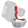 Clik Elite Lightweight, Soft Air Mesh Wrist Strap - Grey: Picture 2 thumbnail