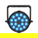 CHAUVET DJ COLORdash PAR H18X: Picture 3 thumbnail