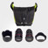 Crumpler 4 Million Dollar Home Shoulder Bag for Compact Digital SLR Camera, Black/Snot Green: Picture 3 thumbnail