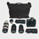 Crumpler 7 Million Dollar Home Shoulder Bag for Digital SLR Camera, Black / Gun Metal: Picture 2 thumbnail