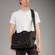 Crumpler 7 Million Dollar Home Shoulder Bag for DSLR Camera, Black/Gunmetal: Picture 4 thumbnail