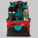 Crumpler 7 Million Dollar Home Shoulder Bag for DSLR Camera, Navy/Rust Red: Picture 2 thumbnail