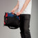 Crumpler 7 Million Dollar Home Shoulder Bag for DSLR Camera, Navy/Rust Red: Picture 3 thumbnail