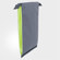 Crumpler The Goldschlager's Carpet Laptop Sleeve with Snot Green Lining for 15" Screen Netbook, Slate Grey/Snot Green: Picture 1 thumbnail