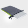 Crumpler The Goldschlager's Carpet Laptop Sleeve with Snot Green Lining for 15" Screen Netbook, Slate Grey/Snot Green: Picture 3 thumbnail