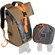 Crumpler Local Identity (L) Backpack for 15" Laptop, Beech/Black/Orange: Picture 1 thumbnail