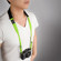 Crumpler The Popular Disgrace Neck Strap, Black/Green: Picture 1 thumbnail