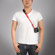 Crumpler The Popular Disgrace Neck Strap, Black/Red: Picture 4 thumbnail