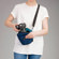 Crumpler Pleasure Dome Camera Bag, Medium, Navy/Rust: Picture 2 thumbnail
