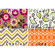 Cheeky Lime Rachel Cave Bag, Chevron Print: Picture 1 thumbnail