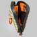 Crumpler The Tuft (Small) Camera Pouch - Limited Edition - Light Blue Dot/Orange: Picture 1 thumbnail