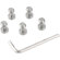 CAMVATE 3/8"-16 Male Thread Screw Adapte...: Picture 1 thumbnail