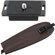 Camdapter Manfrotto Neoprene Adapter with Chocolate Brown ProStrap, Fits 3157N Plate, RC2-Type QRs: Picture 3 thumbnail