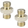 CAMVATE 3/8"-16 to 3/8"-16 Double Male T...: Picture 5 thumbnail