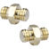CAMVATE 3/8"-16 to 3/8"-16 Double Male T...: Picture 2 thumbnail
