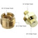 CAMVATE 3/8"-16 F to 5/8"-27 M and 1/4"-...: Picture 2 thumbnail