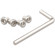 CAMVATE 1/4"-20 Short Hex Bolt Adapter S...: Picture 3 thumbnail