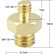 CAMVATE 1/4"-20 to 3/8"-16 Double Male T...: Picture 4 thumbnail