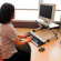 Uncaged Ergonomics Workez Professional Adjustable Laptop Stand, Silver: Picture 2 thumbnail
