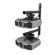 Crimson AV Crimson JKTWIN Stacked Projector Mount with JR3 Universal Adapter, 70 lbs Load Capacity: Picture 2 thumbnail