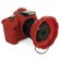 Camera Armor Protection System, Red Color, for Canon Rebel XTI SLR Camera: Picture 4 thumbnail