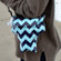 Camera Coats Aqua Navy Chevron Waterproof Rain Slicky, Standard: Picture 1 thumbnail