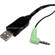 Cables Unlimited netCLIPS, Clip-On USB Powered Flat Panel Stereo Speakers for Netbooks and Notebooks with NXT Technology: Picture 3 thumbnail