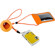 Delkin Devices Jelly Fish, Visable Flotation for Digital Cameras, Cell Phones, & Personal Items, Up to 8 oz. - Orange: Picture 1 thumbnail