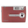Oregon Scientific DS6310 Point & Shoot 3MP Digital Camera with Cradle, 1.5" Screen 4x Digital Zoom - Red: Picture 1 thumbnail