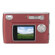 Oregon Scientific DS6310 Point & Shoot 3MP Digital Camera with Cradle, 1.5" Screen 4x Digital Zoom - Red: Picture 2 thumbnail