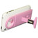 wEASEL Smartphone Stand with Retractable Loop Hanger for Hard Cases - Pink: Picture 3 thumbnail