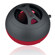 dbest Products Bluetooth Rechargeable Mini Speaker, 180Hz-20KHz Frequency Range, Rubberized Black with Red Band: Picture 3 thumbnail