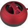 dbest Products Dbest Solo Bluetooth Rechargeable Mini Speaker, 180Hz-20KHz Frequency Range, Rubberized Red with Black Band: Picture 2 thumbnail