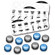 Dotz DCI651AV Cord Identifiers for Entertainment, 10 Reusable Multi-Colored Identifiers, 24 Ready-to-Go Punch Out Icons Tabs, 12 Do-it-Yourself Icons: Picture 3 thumbnail